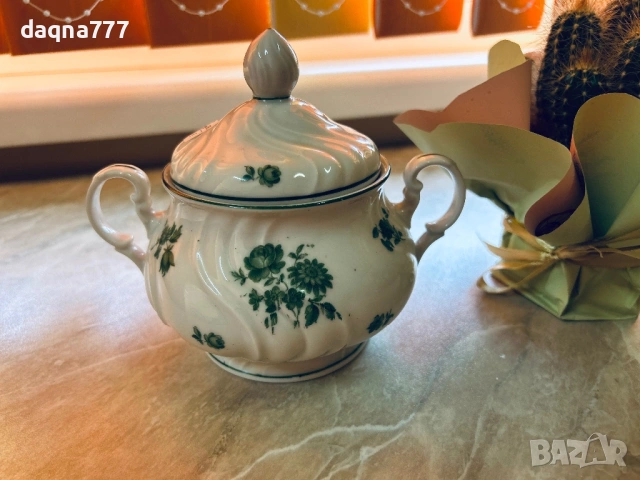 Vtg порцеланова захарница Thun, снимка 12 - Антикварни и старинни предмети - 53643902