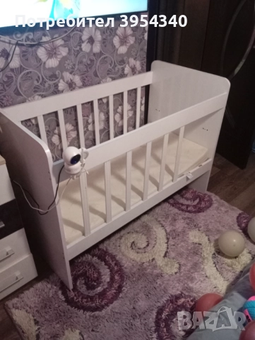 Детско легло с матрак 