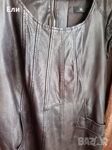 Кожена рокля естествена кожа , снимка 3 - Рокли - 53062860