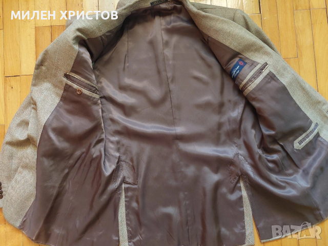 Ermenegildo Zegna Made in Italy 100% вълна-размер L(52R), снимка 6 - Сака - 52920587