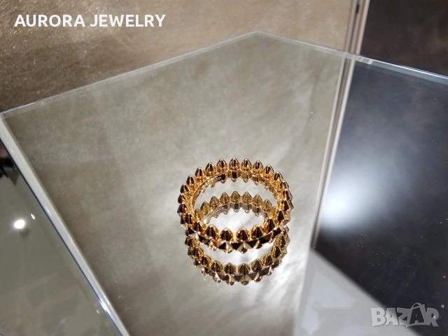 CARTIER Clash de Cartier Rose Gold Пръстен, снимка 5 - Пръстени - 53148850