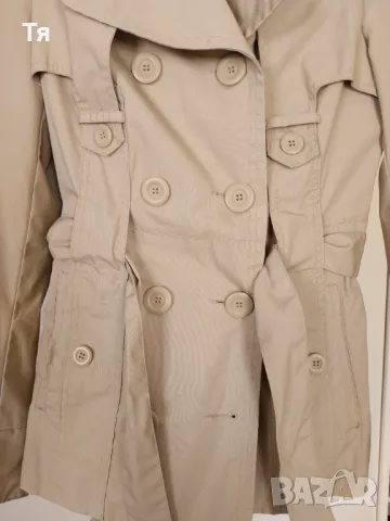 Тренч в цвят беж, снимка 3 - Сака - 49879443