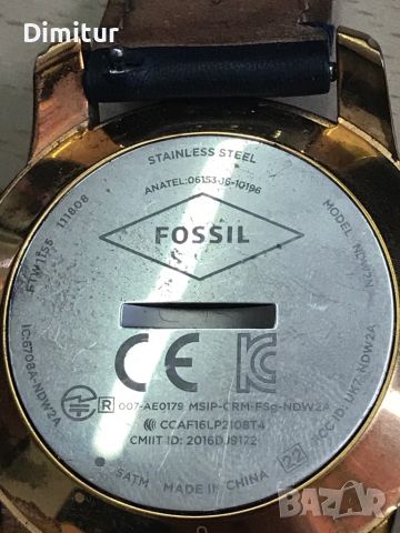 Fossil smart, снимка 3 - Смарт часовници - 46189404