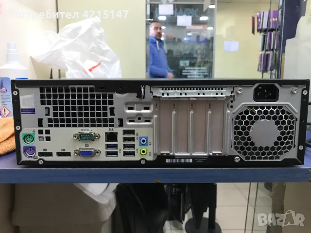 HP ELITEDESK 705 G3 SFF Desktop AMD PRO A8-9600 3.10GHz, R7, 8GB RAM, снимка 9 - Работни компютри - 49225368