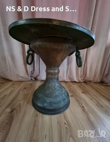 Старинен мангал Османска империя, масивен., снимка 6 - Антикварни и старинни предмети - 50019430