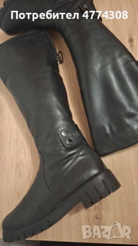 Ботуши от естествена кожа ELIZA , номер 39. , снимка 5 - Дамски ботуши - 53937979