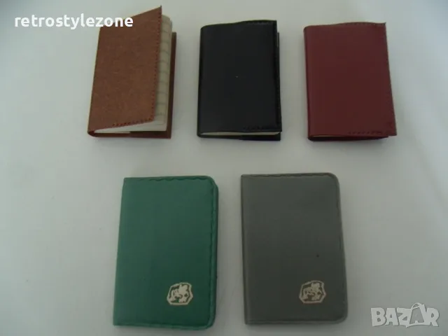 № 7975  пет броя стари малки / мини тефтерчета  