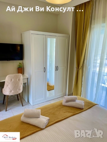 Тристаен апартамент с гледка към морето в Неа Перамос, снимка 5 - Апартаменти - 51615139