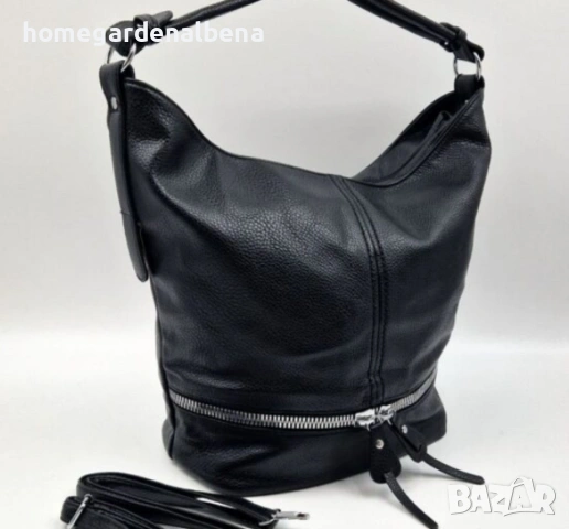 Голяма дамска чанта с много джобове — 9 цвята, снимка 4 - Чанти - 54162893