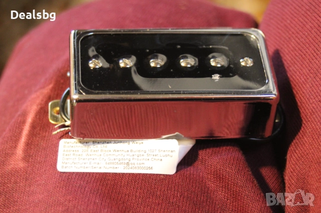 Хъмбъкер адптери N+B комплкт P90, снимка 3 - Китари - 53053735