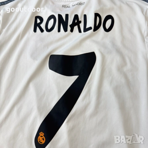 Adidas Real Madrid 2013/2014 Home Shirt #7 Ronaldo футболна фланелка (M), снимка 9 - Футбол - 54037817