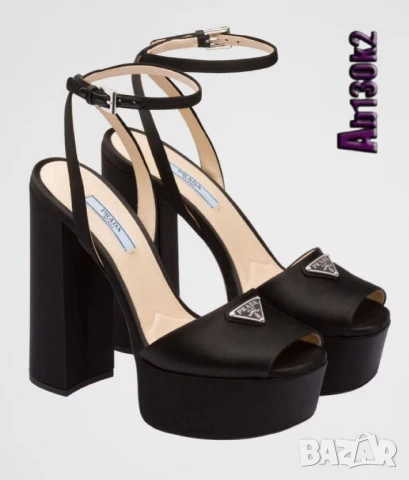 сандали на ток prada , снимка 4 - Дамски обувки на ток - 51257680