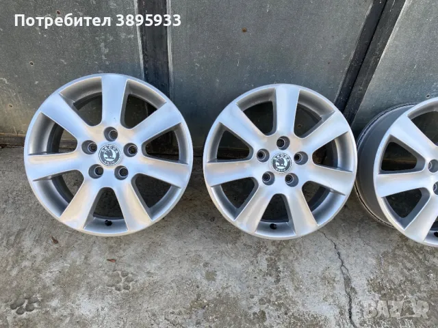 Оригинални джанти BORBET за VW Caddy, Golf V VI, Jetta, Touran, Audi, Skoda и др., снимка 2 - Гуми и джанти - 43838962