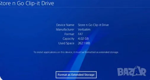 Външен Хард Диск USB 3.0 Разширено Хранилище за PlayStation Конзола PS4 PS5 PC MacBook Лаптоп , снимка 7 - Външни хард дискове - 48099019