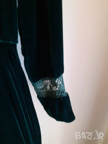 Бутикова кадифена рокля!, снимка 6 - Рокли - 53625466