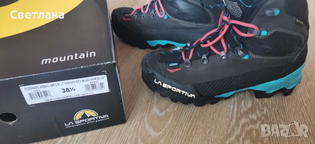 Дамски Трисезонни Туристически Обувки La Sportiva Aequilibrium Lt Woman Gtx Gore-Tex 21Z, снимка 10 - Зимни спортове - 54284202
