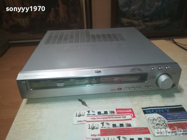 SONY HCD-S500 DVD RECEIVER ВНОС GERMANY LNWC2207241140, снимка 6 - Ресийвъри, усилватели, смесителни пултове - 46656752