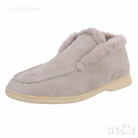 Дамски зимни боти до глезена, 4цвята , снимка 7 - Дамски боти - 52456381