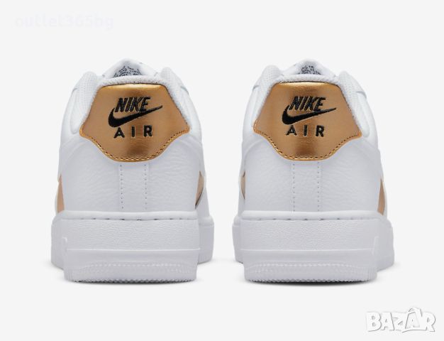 Nike - Air Force 1 Low номер 40.5 дамски бели Оригинал Код 0519, снимка 6 - Маратонки - 46243570