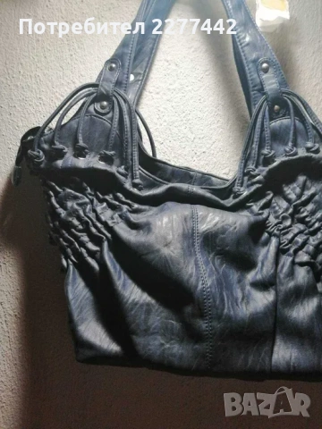 Синя чанта, снимка 2 - Чанти - 53627472