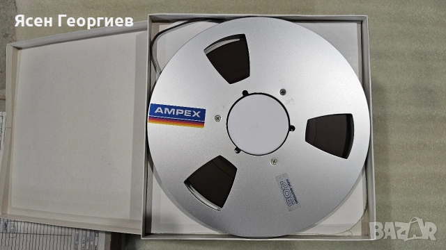 Ampex 406 и Scotch магнетофонни ролки NAB 10.5"