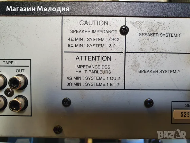 Усилвател Harmon Kardon HK 620 В отлично техническо и визуално състояние., снимка 12 - Ресийвъри, усилватели, смесителни пултове - 50029811