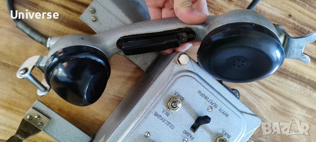 Телефон от Руска подводница, снимка 2 - Антикварни и старинни предмети - 52805477