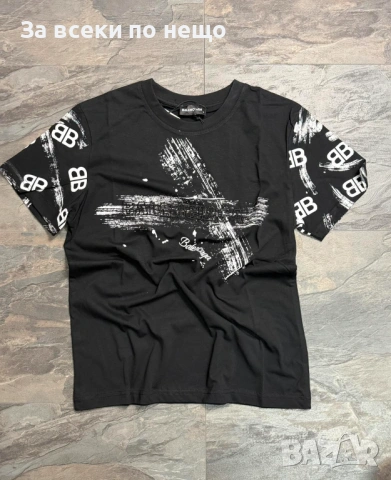 Balenciage Мъжка Тениска👕Мъжка Блуза С Къс Ръкав - Различни Модели Код NGHSP2, снимка 4 - Тениски - 53690035