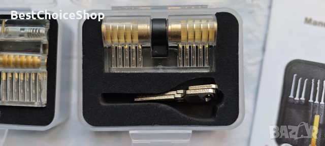 26 части Lock Pick Set – комплект за обучение и практика- шперцове, снимка 6 - Други инструменти - 53399611