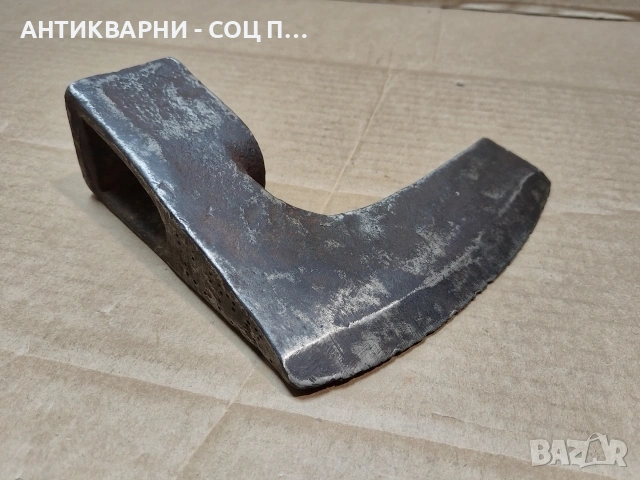 Стара Кована Брадва / 1,5 кг. / НОМЕР 1694., снимка 2 - Антикварни и старинни предмети - 53789185