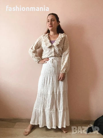  Романтична бохо макси пола – втора употреба 🤍