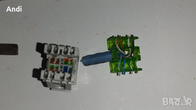 Пач панел 5е cat.  - 24 порта за рак - сърварен шкаф 1U MMC, снимка 6 - Суичове - 53298590