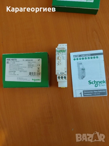 Реле време Schneider, снимка 3 - Друга електроника - 52772222