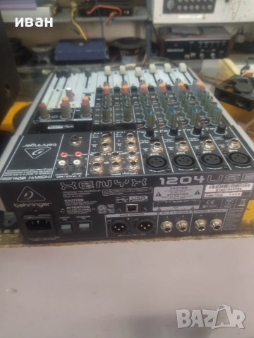 Behringer 1204 USB, снимка 3 - Ресийвъри, усилватели, смесителни пултове - 53478583