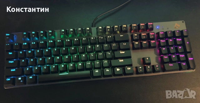  Механична геймърска клавиатура Aukey KM-G12, снимка 9 - Геймърски - 52591849