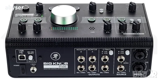 Mackie Big Knob Studio, снимка 3 - Ресийвъри, усилватели, смесителни пултове - 48923085