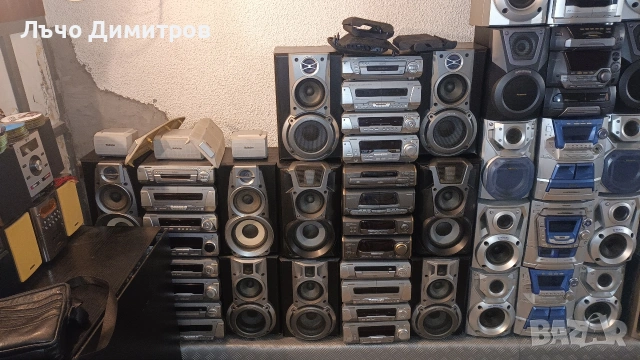 Аудио системи SONY - PANASONIC - AIWA- PHILIPS -JVC - SHARP - TECHNICS , снимка 10 - Аудиосистеми - 51622720