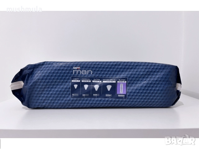 Seni Man Super урологични подложки за мъже - нови, снимка 2 - Пелени, памперси - 52998589