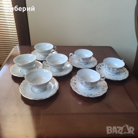 Порцеланов сервиз за чай/кафе, снимка 8 - Сервизи - 52252476