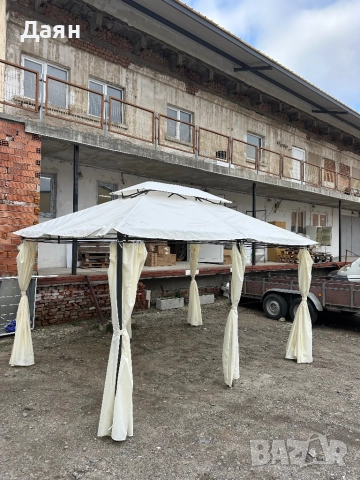 Градинска беседка, пергола, градинска шатра Outsunny , снимка 4 - Градински мебели, декорация  - 52711056