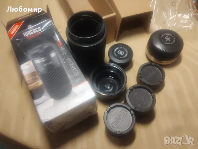 Комплект за бариста Wacaco Nanopresso черен

, снимка 3 - Кафемашини - 47006180