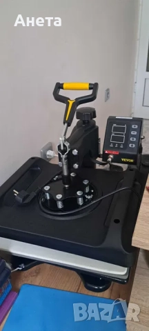 Сублимационен принтер със скенер + Гореща преса Vevor, снимка 5 - Друга електроника - 52396416