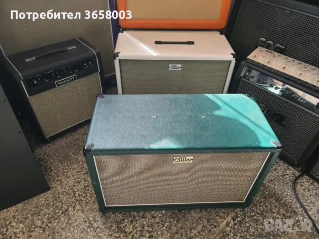 Zilla Fatboy 2x12 китарен кабинет - Celestion V30 и G12H Anniversary, снимка 5 - Китари - 49414198