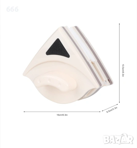 Магнитна чистачка за прозорци, снимка 9 - Други стоки за дома - 54084152