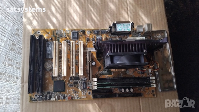 Дънна платка DTK PRM-0080I E1 V3.08 Slot 1 CPU+RAM, снимка 4 - Дънни платки - 52398461