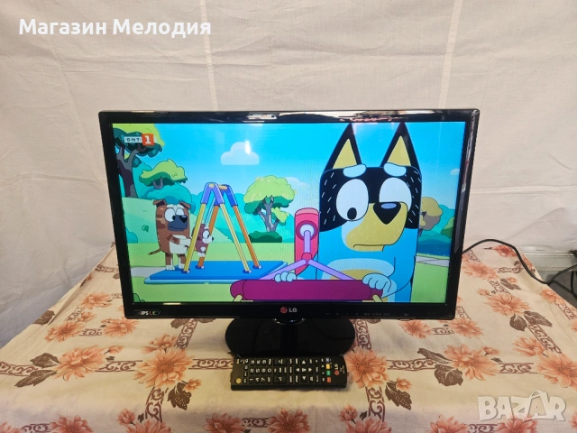 22" Телевизор и Монитор LG 22MA33D – IPS матрица, Цифров тунер, Опция 12V, ТОП!, снимка 4 - Телевизори - 48306833