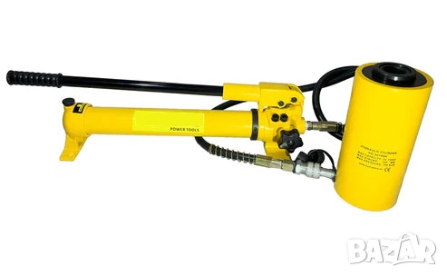 Продавам Нов Хидравличен крик Аналог "енерпак" с ръчна помпа 30 Tона, 100mm ход