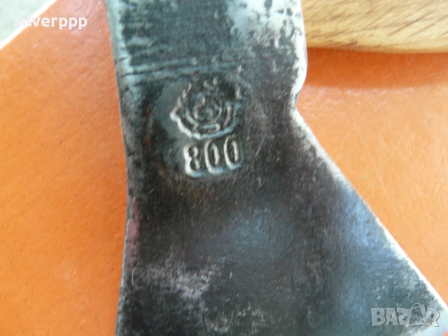  Стар немски топор - 581 , снимка 3 - Други ценни предмети - 51456279