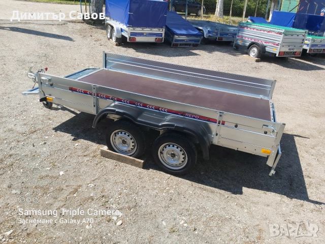 Туристическо ремарке Поп Индъстри до 750kg., снимка 2 - Ремаркета - 52233833