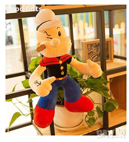 Плюшена играчка Попай Моряка Popeye, снимка 3 - Плюшени играчки - 45431521